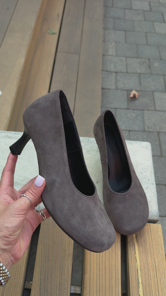 Туфлі ATOMIO LARDINI з натуральної замші попелясто-коричневого кольору